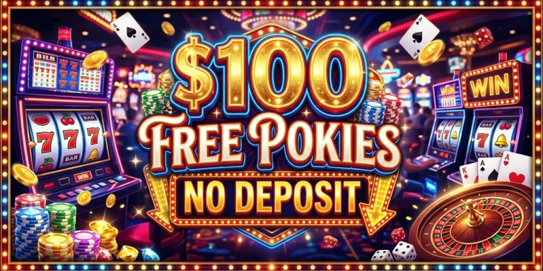 $100 Free Pokies No Deposit