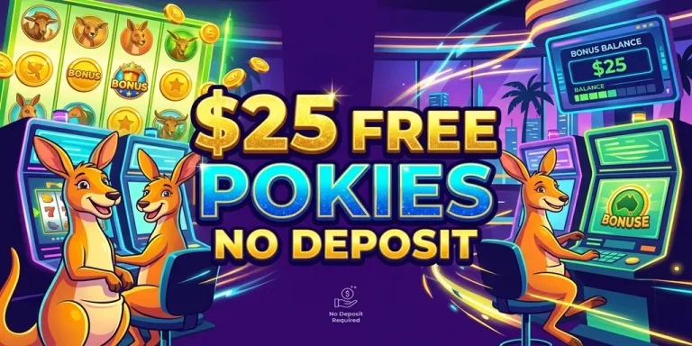 $25 Free Pokies No Deposit
