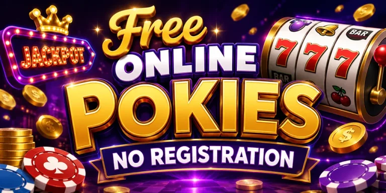 Free Online Pokies No Registration