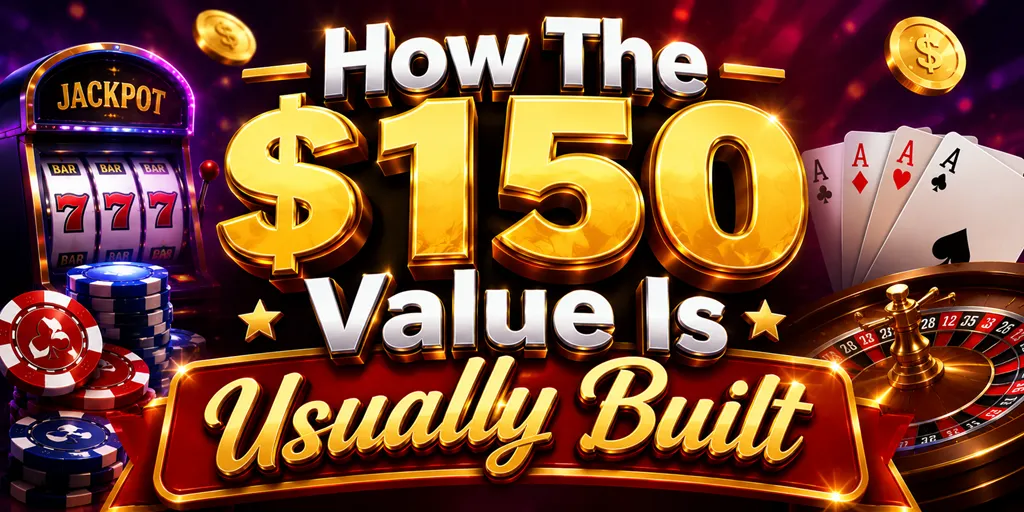 How The $150 Value Is Usually Built:$150 Free Pokies No Deposit 