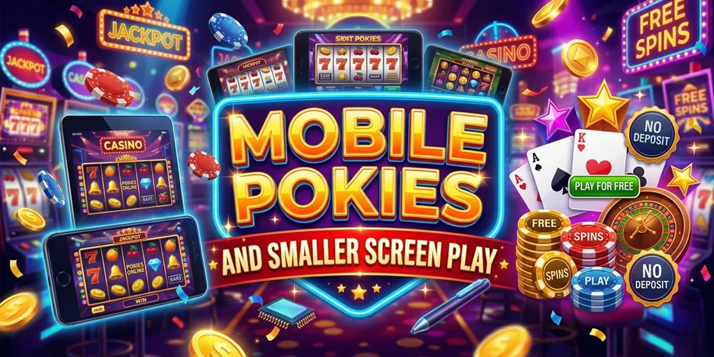 Mobile Pokies And Smaller Screen Play