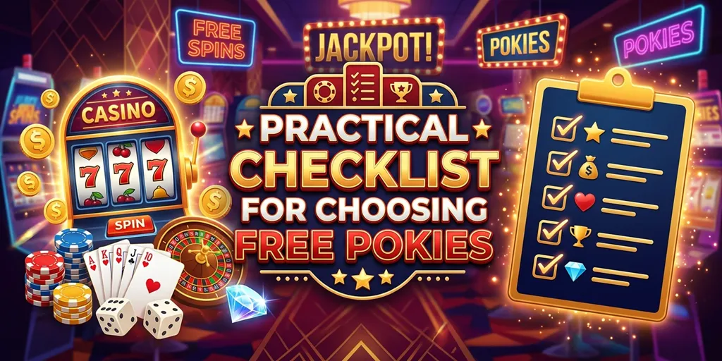 Practical Checklist For Choosing Free Pokies