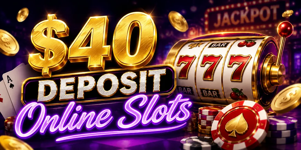 $40 Deposit Online Slots