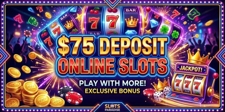 $75 Deposit Online Slots