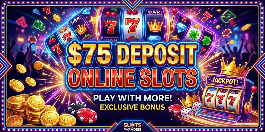 $75 Deposit Online Slots