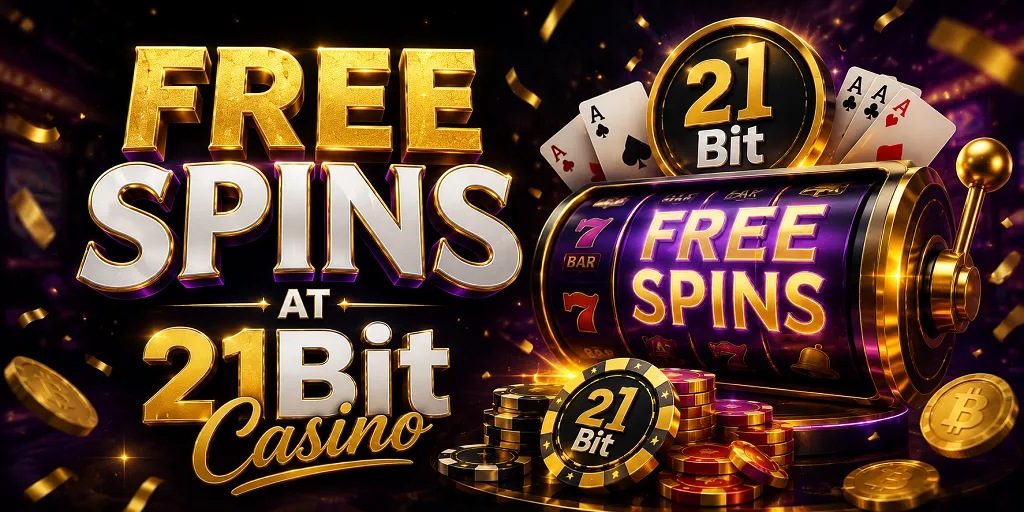 Free Spins At 21Bit Casino