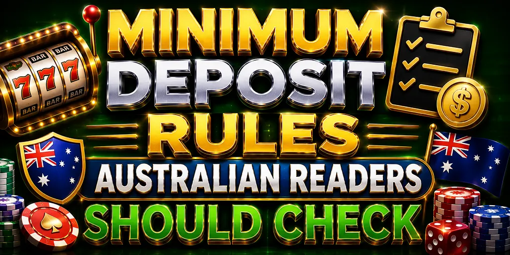 Minimum Deposit Rules Australian Readers Should Check