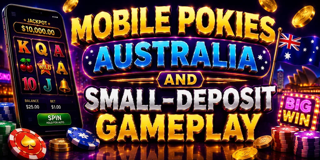 Mobile Pokies Australia And Small-Deposit Gameplay