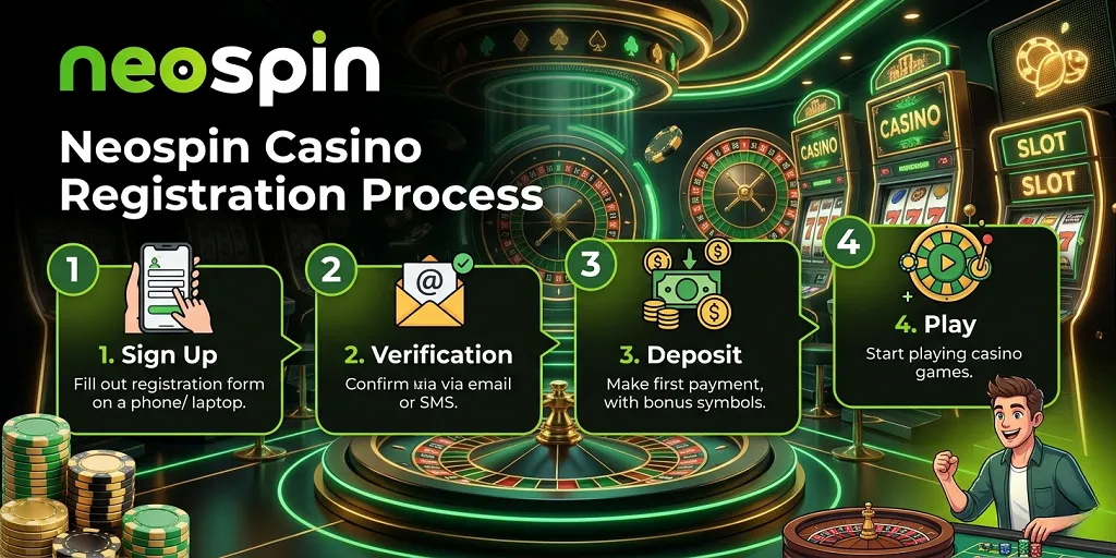 Neospin Casino Registration Process