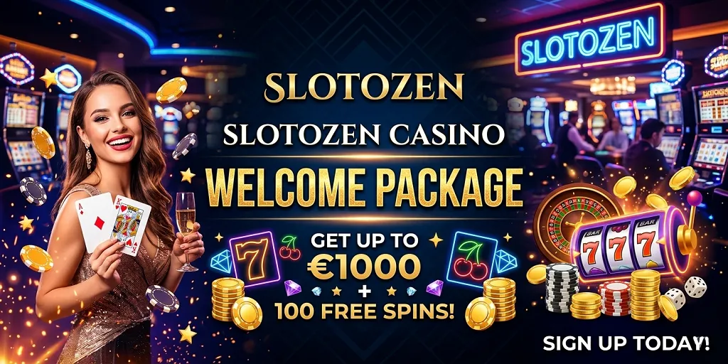 Slotozen Casino Welcome Package