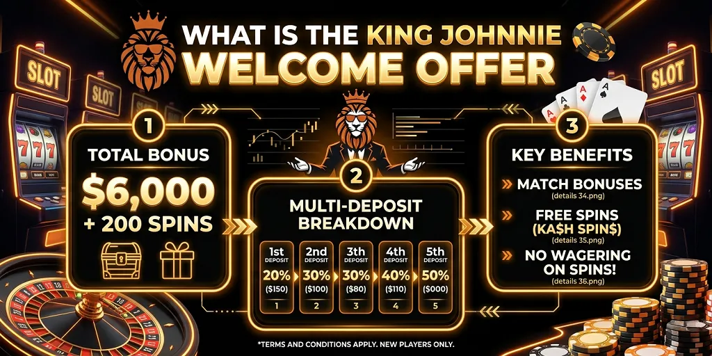 What Is The King Johnnie Welcome Offer